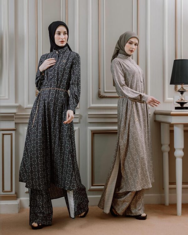 RIVERA ONE SET, Long Tunic & Cullotes