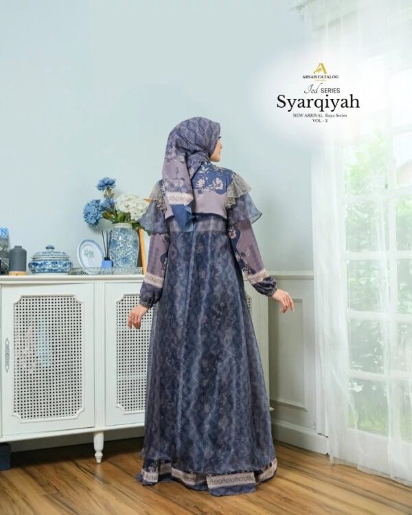 Syarqiyah VOL -2 (In Bloom Lavender) – Dress Dewasa - Gambar 3