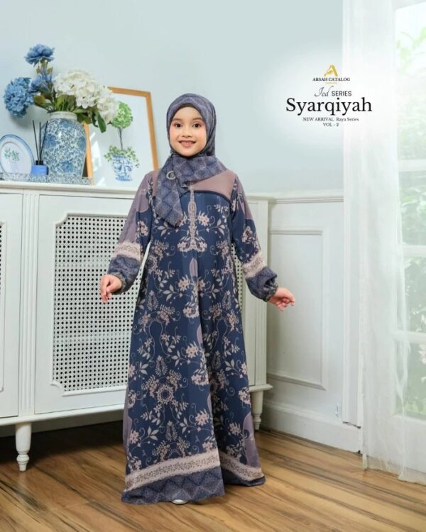 Syarqiyah VOL -2 (In Bloom Lavender) - Dress Kids