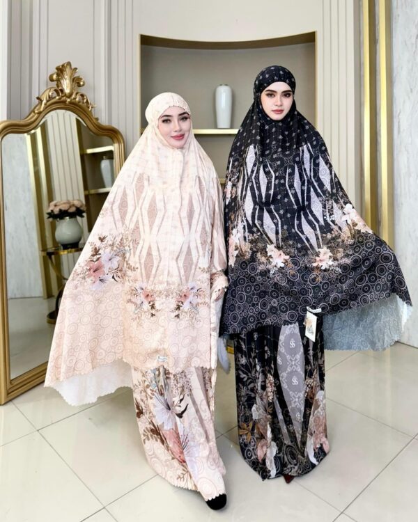 Mukena silk monogram Salin